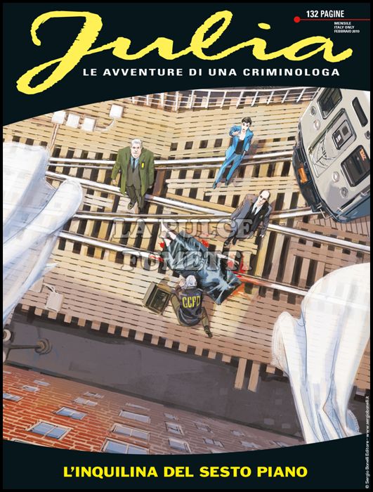 JULIA #   245: L'INQUILINA DEL SESTO PIANO